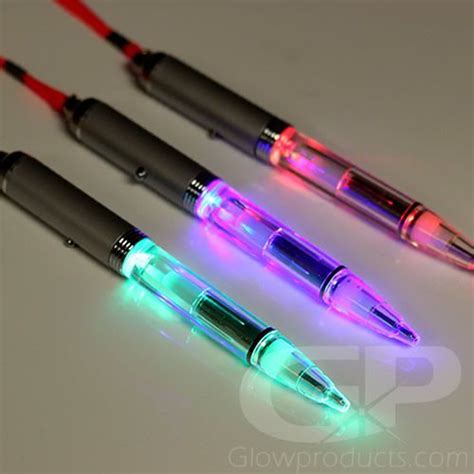 Light Up Pens Lighted 8 Mode Led Pen Color