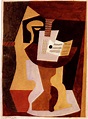 Pablo Picasso Guitarra en un pedestal, 1920: Descripción de la obra ...