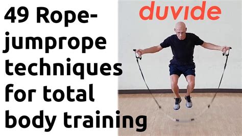 Skipping And Ropeflow Techniques For The Duvide Ropejumprope Do Full