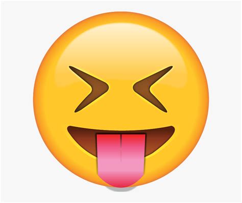 Tongue Clipart Emoji Tongue Tongue Stick Out Emoji Png Transparent