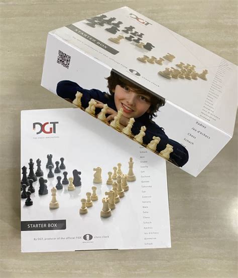 Dgt Complete Chess Set Chessboard With Chess Pieces Starter Box Lazada Ph