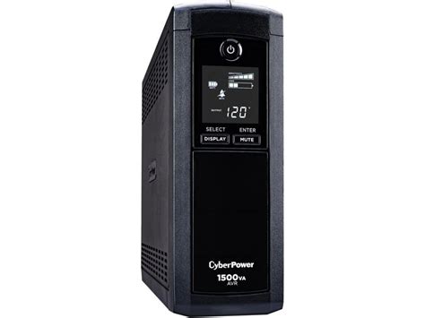 Cyberpower Intelligent Lcd Series Cp1500avrlcd 1500 Va 900 Watts 12