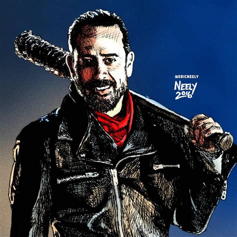 Negan From The Walking Dead By Mightyneely On Deviantart