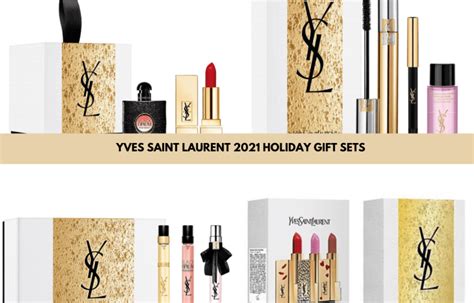 Yves Saint Laurent 2021 Holiday T Sets Beautyvelle Makeup News