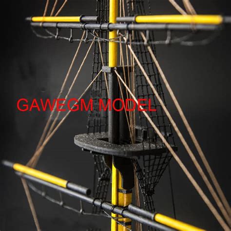 Gawegm Wooden Ship Model Scale 1200 Hms Victory Boat Model Section