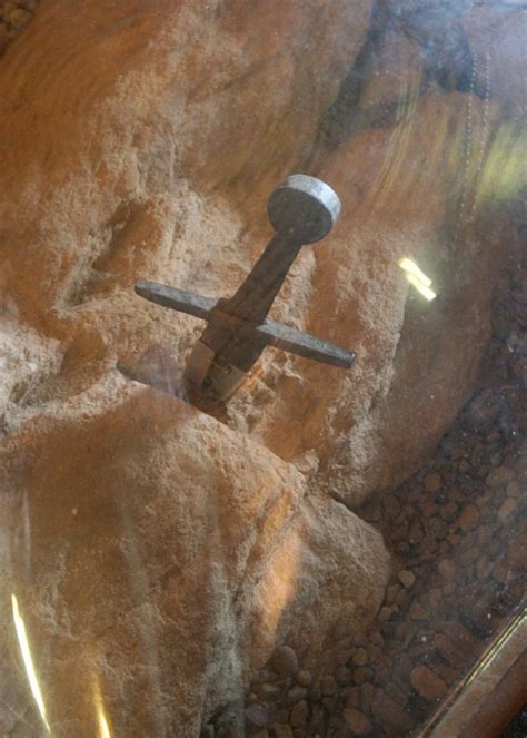 The Sword In The Stone San Galgano Abbey In Tuscany