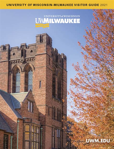 University Of Wisconsin Milwaukee Visitor Guide 2021