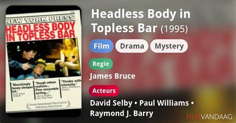 Headless Body In Topless Bar Film 1995 Filmvandaagnl