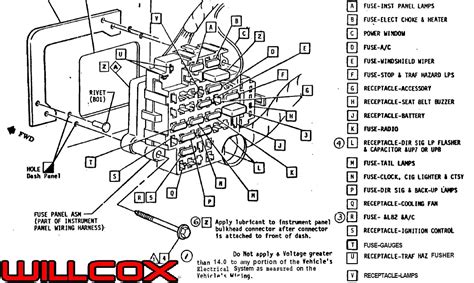 1981 chevy truck fuse box map. 1979 Corvette Fuse Panel | Willcox Corvette, Inc.