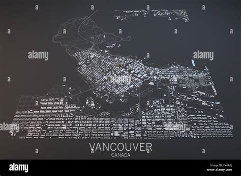 Map Of British Columbia Hi Res Stock Photography And Images Alamy