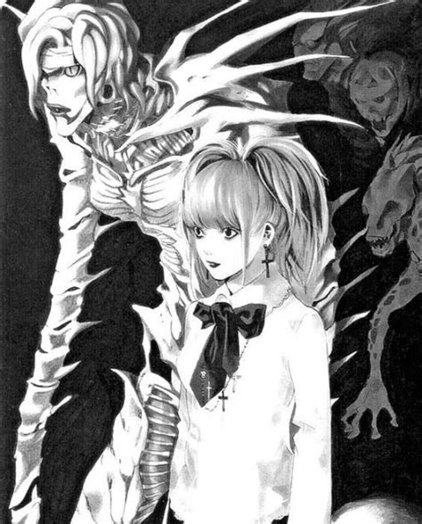 Death Note Misa Manga Panels Squitemomenu Wallpaper