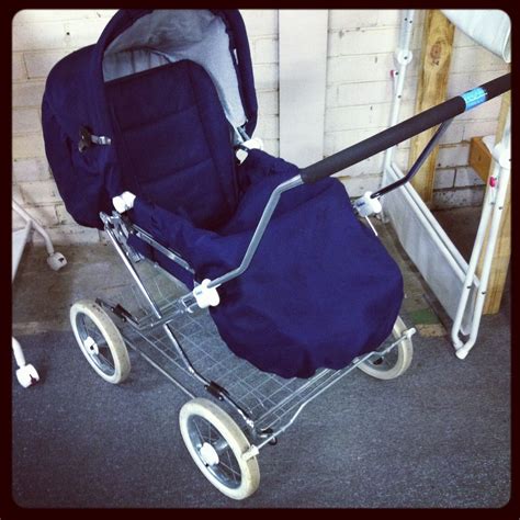 Emmaljunga With White Wall Tires Vintage Stroller Baby Strollers