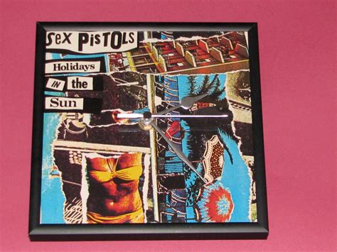 The Sex Pistols Holidays In The Sun 7 Framed Record