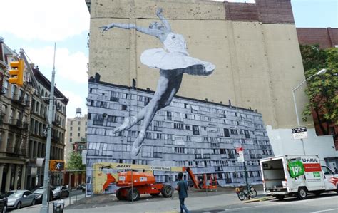 Artist Jr Completes His Giant Mural On A Tribeca Building Tribeca