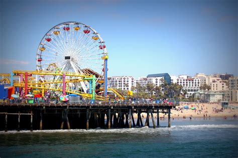 VIDEO Afternoon At The Santa Monica Pier California