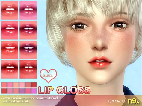 The Sims Resource S Club Ll Thesims4 Lipstick F09