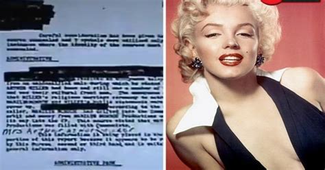 Marilyn Monroes Death Was A Cover Up Shock Claim After Coroners