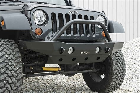 Lod Offroad Destroyer Mid Width Front Bumper For 07 18 Jeep Wrangler Jk