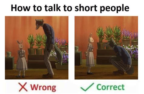 He Actually Reenacted The How To Talk To Short People Meme Rbeastars