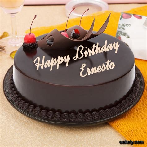 🎂 Happy Birthday Ernesto Cakes 🍰 Instant Free Download
