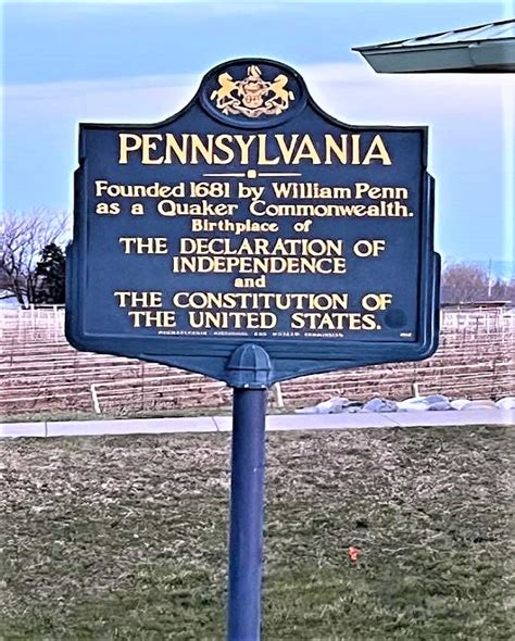 Pennsylvania And Beyond Travel Blog Pennsylvania State Historical Marker