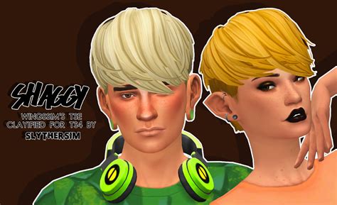 Slythersim Wingssims Tse Hair Clayified For Sims 4 Hairs