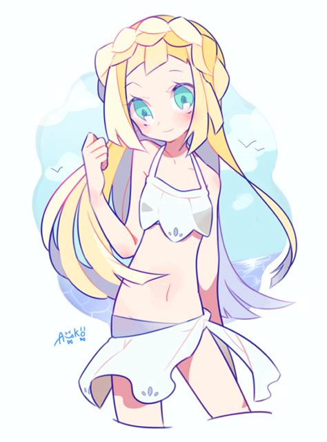 Lillie Pok Mon Pok Mon Sun Moon Image By Booth