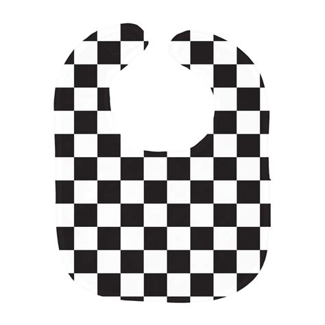Checkerboard Bibs Checkerboard Bibs Black And White