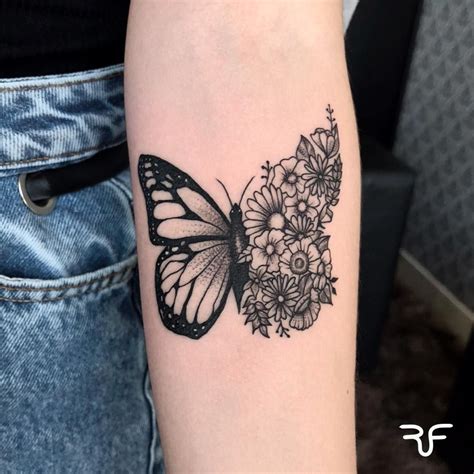 Lista 103 Foto Tatuajes De Mariposas Y Flores En La Pierna Alta Definición Completa 2k 4k