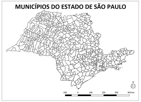 Mapas do Estado de São Paulo para Colorir e Imprimir Online Cursos Gratuitos Mapa São