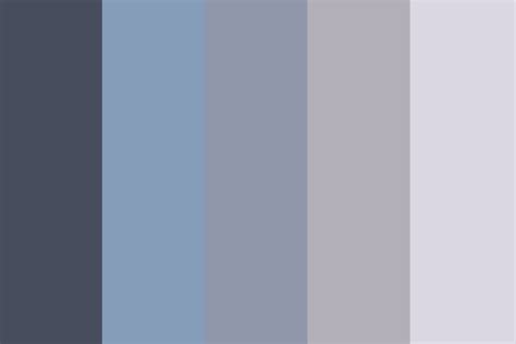 Striking Blue And Gray Color Palettes With Hex Codes
