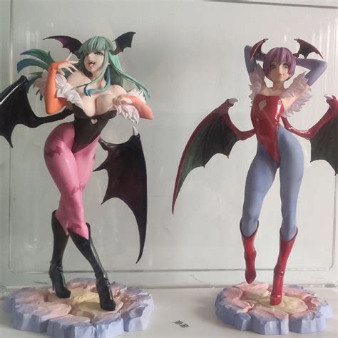 Cm Vampire Lilith Anime Figures Darkstalkers Bishoujo Felicia Sexy