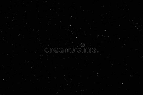 Starry Night Sky As A Background Dark Interstellar Space Stock Image