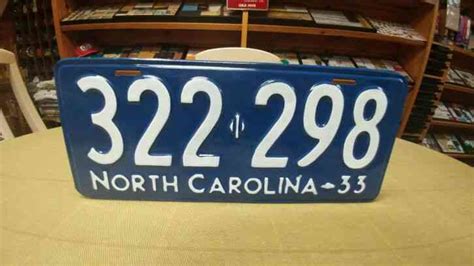 North Carolina Personalized License Plate Vanity Spart N