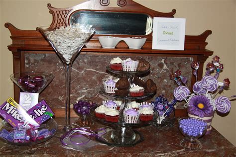 Purple Candydessert Table Purple Candy Candy Desserts Dessert Table