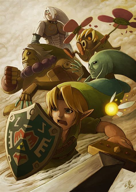 A Gallery Of Cool Zelda Art By Ryan Shiu