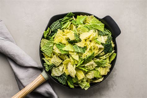The cabbage is sautéed in butter. Simple, Delicious Butter-Braised Cabbage Recipe