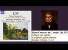 Ferdinand Ries: Piano Concerto No.6 in C major, Op.123, Christopher ...