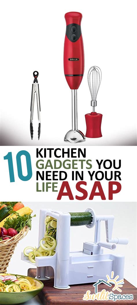 10 Kitchen Gadgets You Need In Your Life Asap Sunlit Spaces Diy