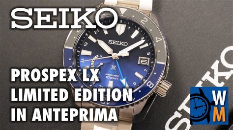 Hands On Seiko Prospex Lx Snr049j1 Skyline Limited Edition La