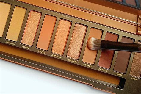 Urban Decays Naked Heat Eyeshadow Palette Review