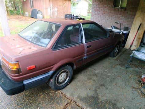 Plus he let me see his other awesome family cars. 1987 Toyota Corolla Coupe Brown RWD Automatic SPORT SR5 for sale: photos, technical ...