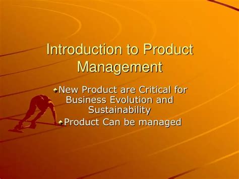 Ppt Introduction To Product Management Powerpoint Presentation Free