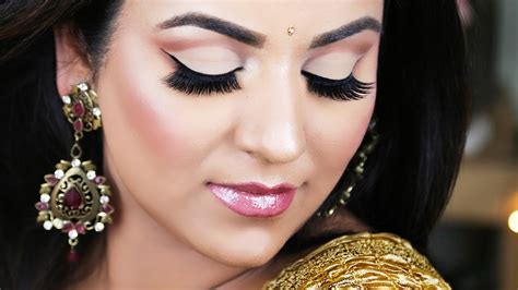 indian wedding guest makeup party makeup tutorial youtube