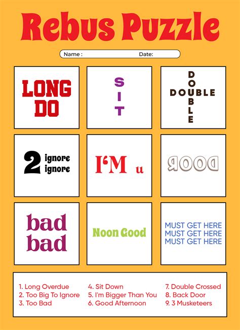 Brain Teasers Riddles With Answers Printable