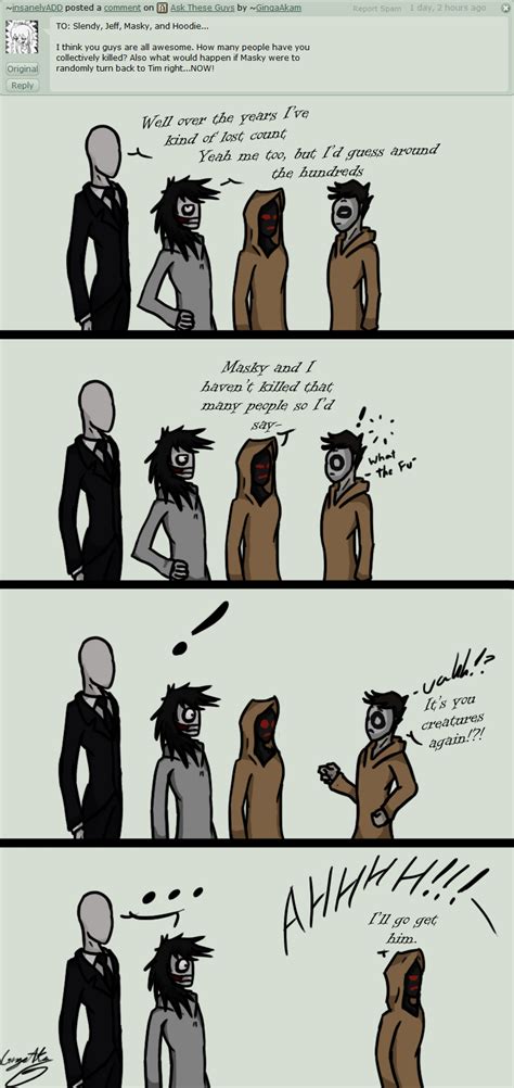 Ask Question 5 By Gingaakam On Deviantart Creepypasta Slenderman