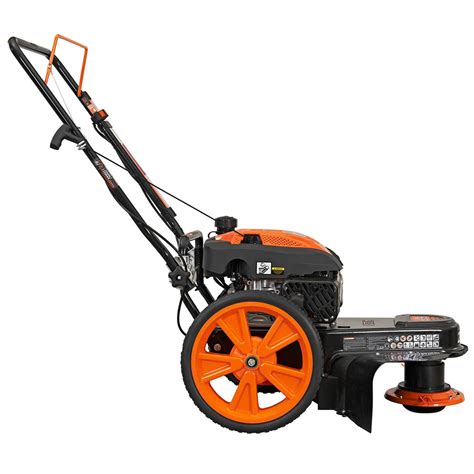 Walk Behind Manual String Trimmer Mower