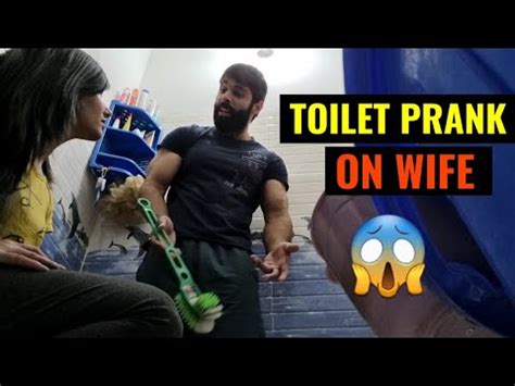 TOILET PRANK ON WIFE Prank On Wife Gone Wrong Pranks In India