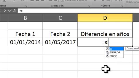 Calcular La Diferencia Entre Dos Fechas En Excel Mobile Legends