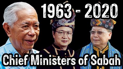 Unable to resolve the impasse, grs' main leaders, including the two chief minister candidates, umno's sabah chief bung moktar radin and. Chief Ministers of Sabah 1963 - Present - YouTube